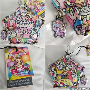 JuJuBe Tokidoki 20th Star Mini Bag Clip Accessory Toki Anniversary Donutino Dog